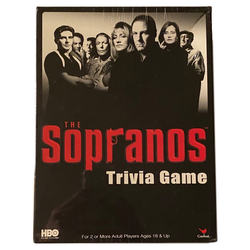 Cardinal Industries The Sopranos Trivia Game Board Game